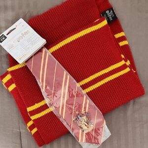 Harry Potter Gryffindor Red and Yellow Tie